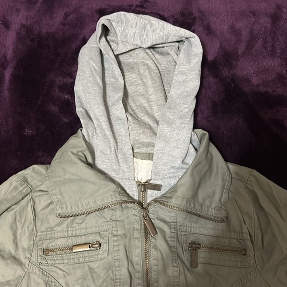 Full Tilt Army Green Aviator Jacket - Picture 5 of 16